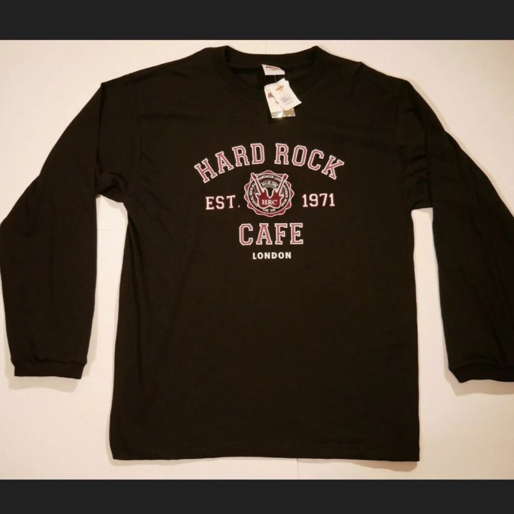 Hard Rock Cafe London L/S mens shirt L NWT